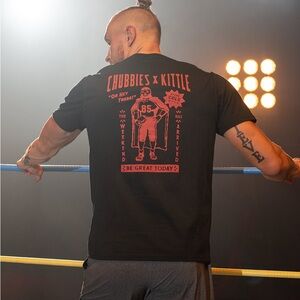 Chubbies Men’s Alter Ego Short Sleeve Cotton Graphic Tee Shirt NWOT Size Small